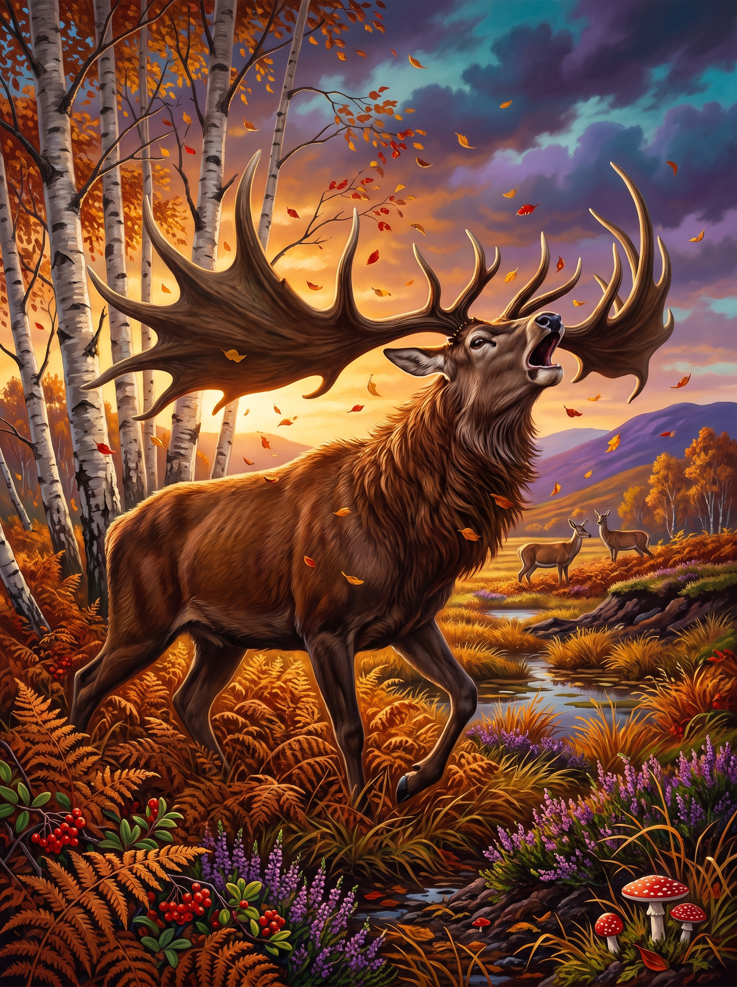 The Irish Elk Bellows