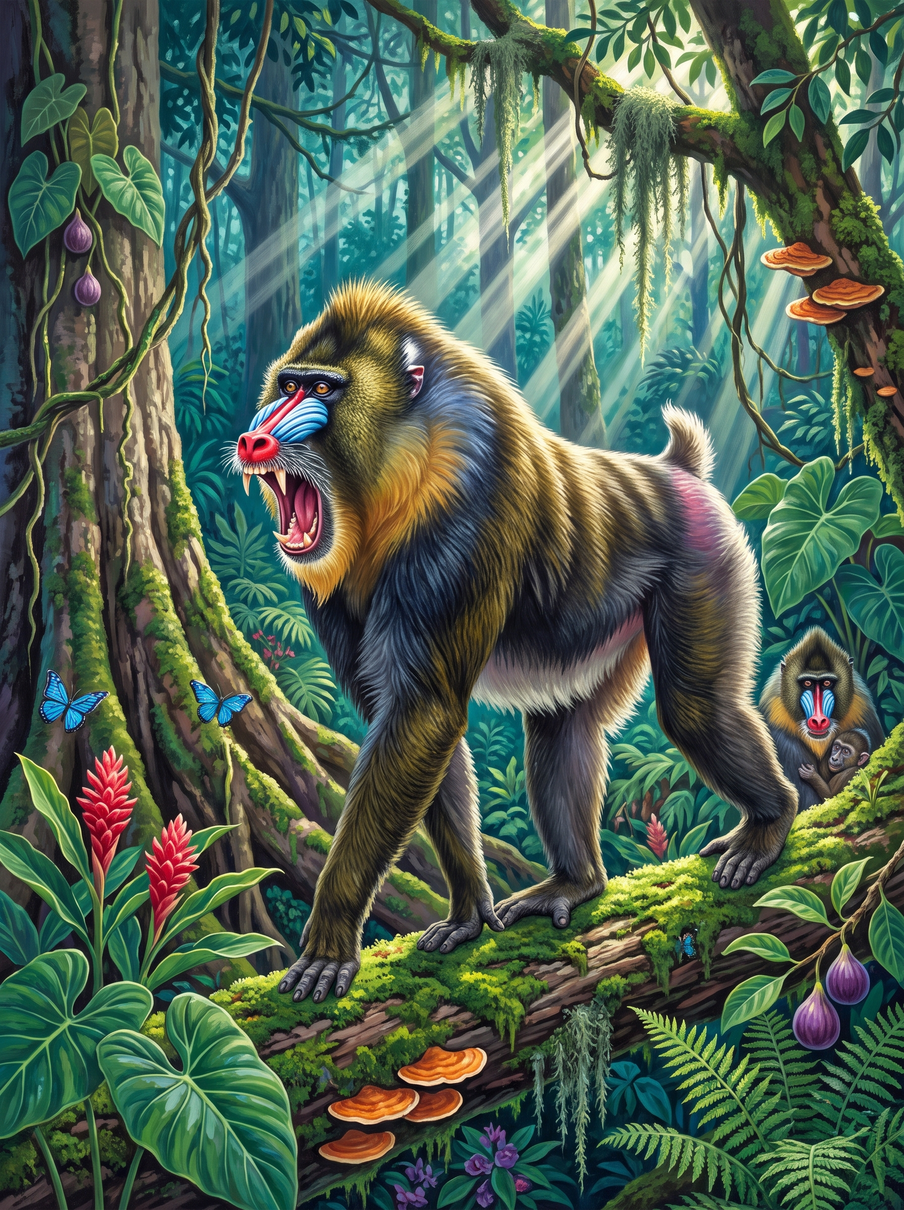The Mandrill Has Something to Say