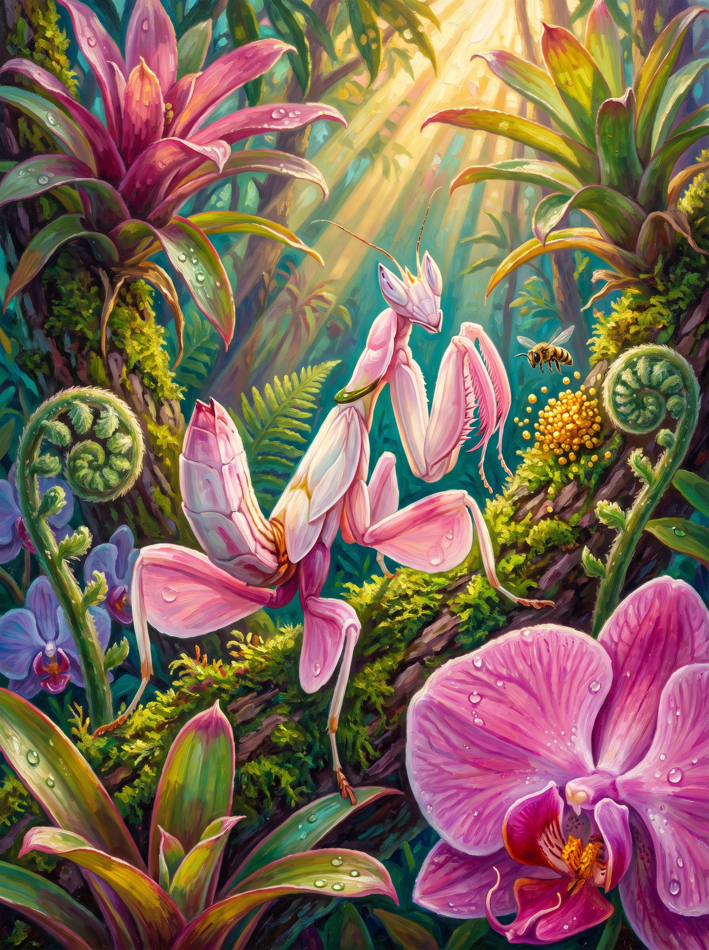 Orchid Mantis, Hiding in Plain Sight