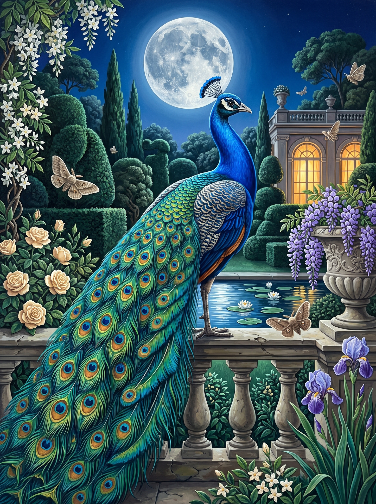The Peacock Keeps the Garden