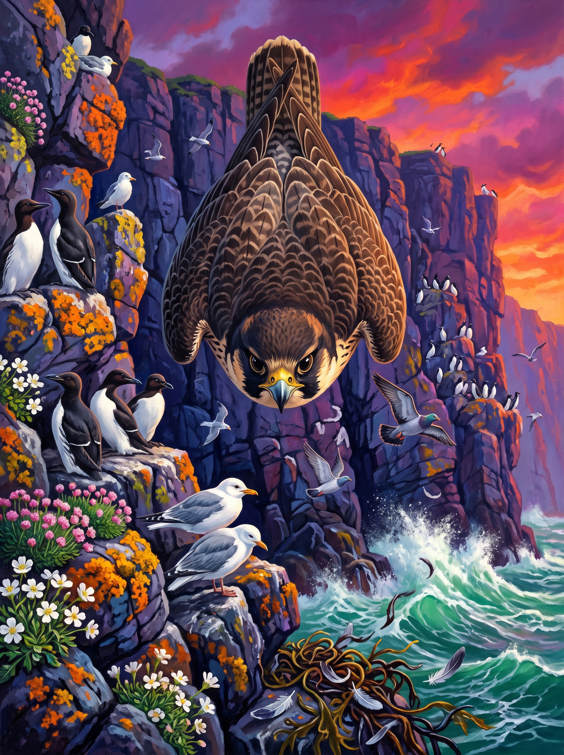 The Peregrine Drops