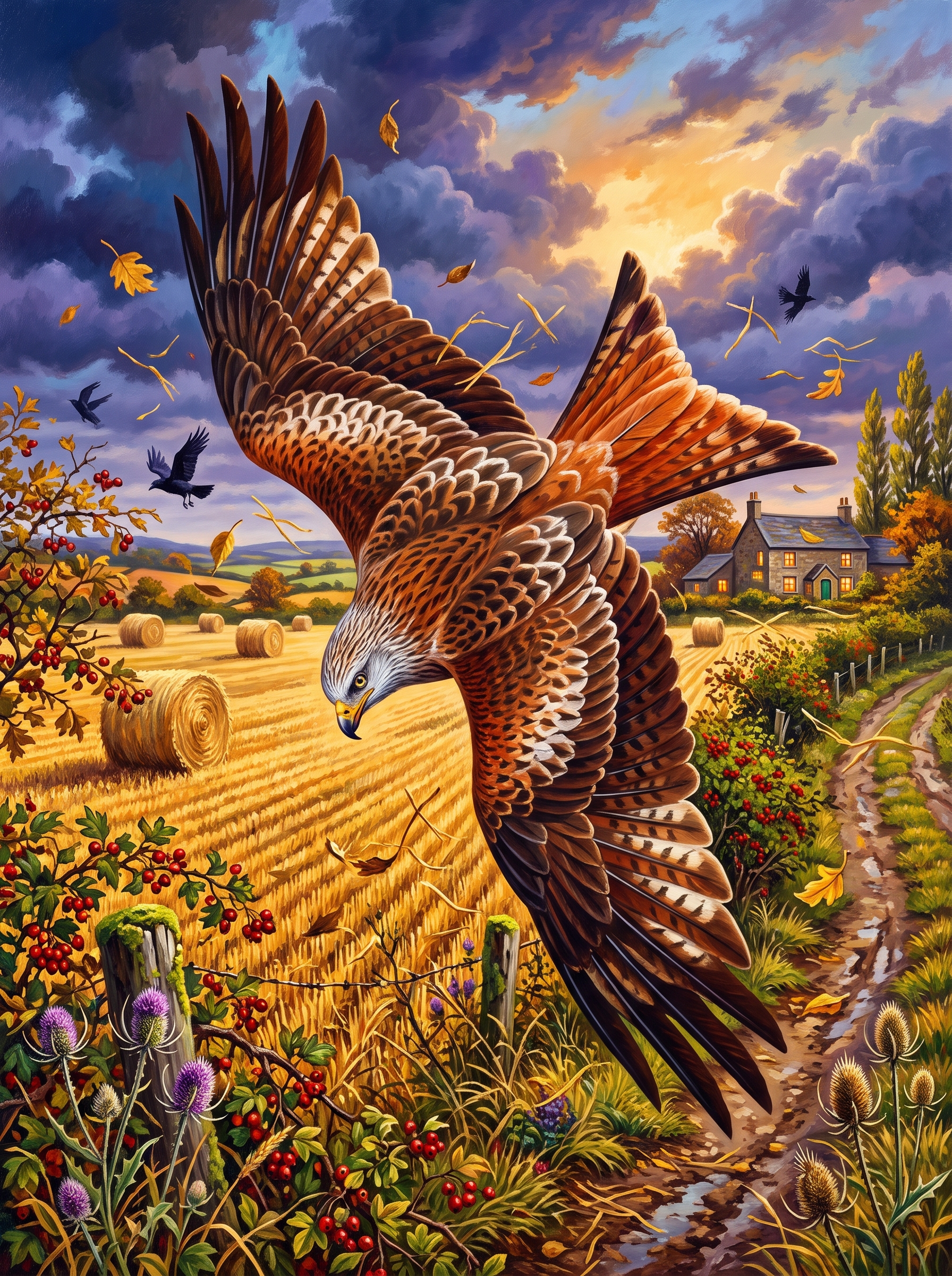 The Red Kite Turns