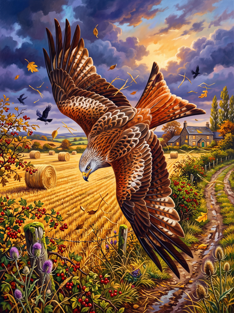 The Red Kite Turns