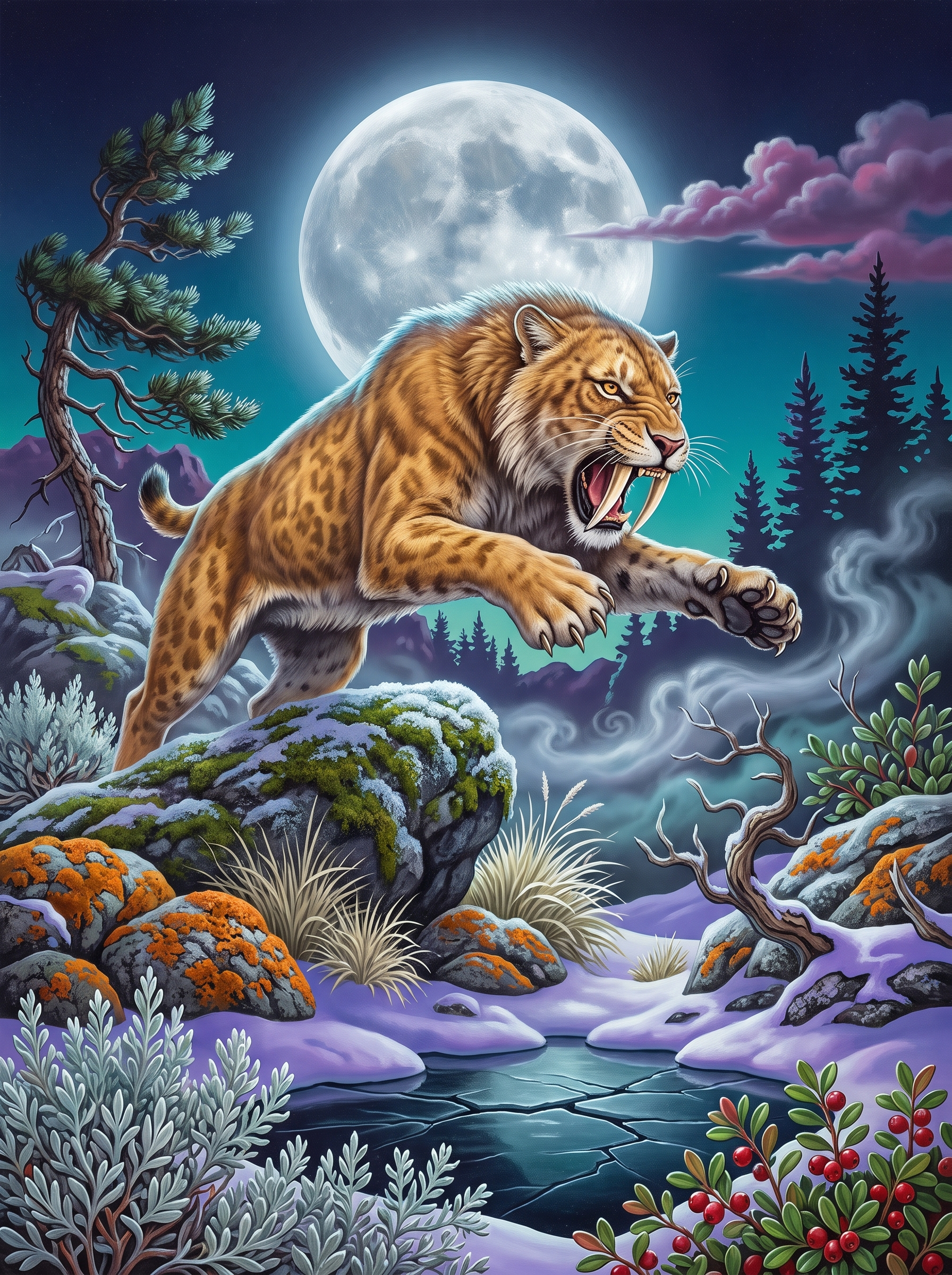 The Sabre-Tooth Leaps