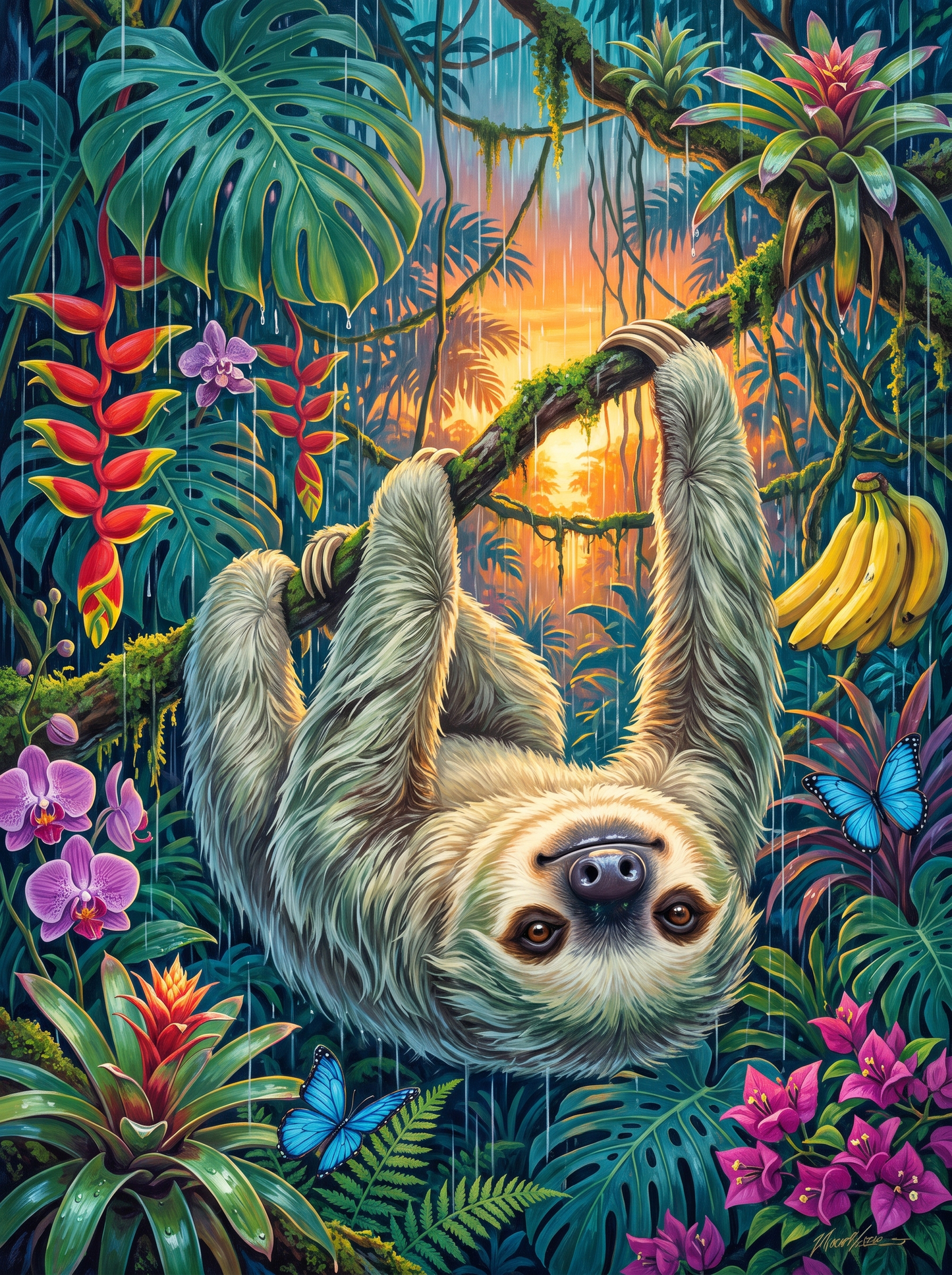The Sloth Is in No Hurry