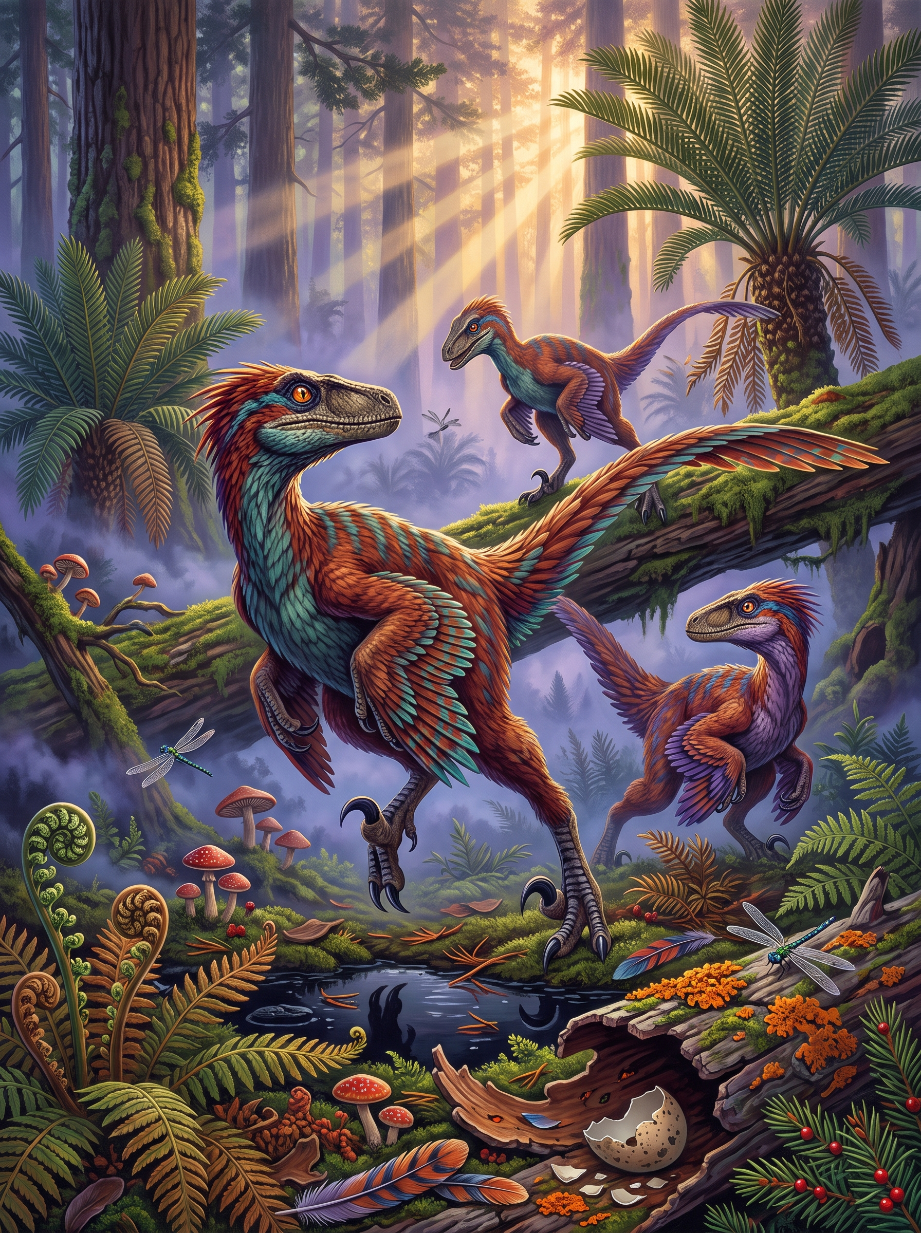 Velociraptors in the Mist