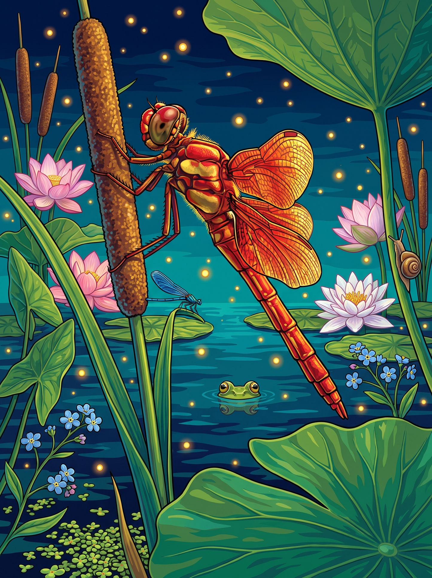 The Dragonfly Keeps Watch