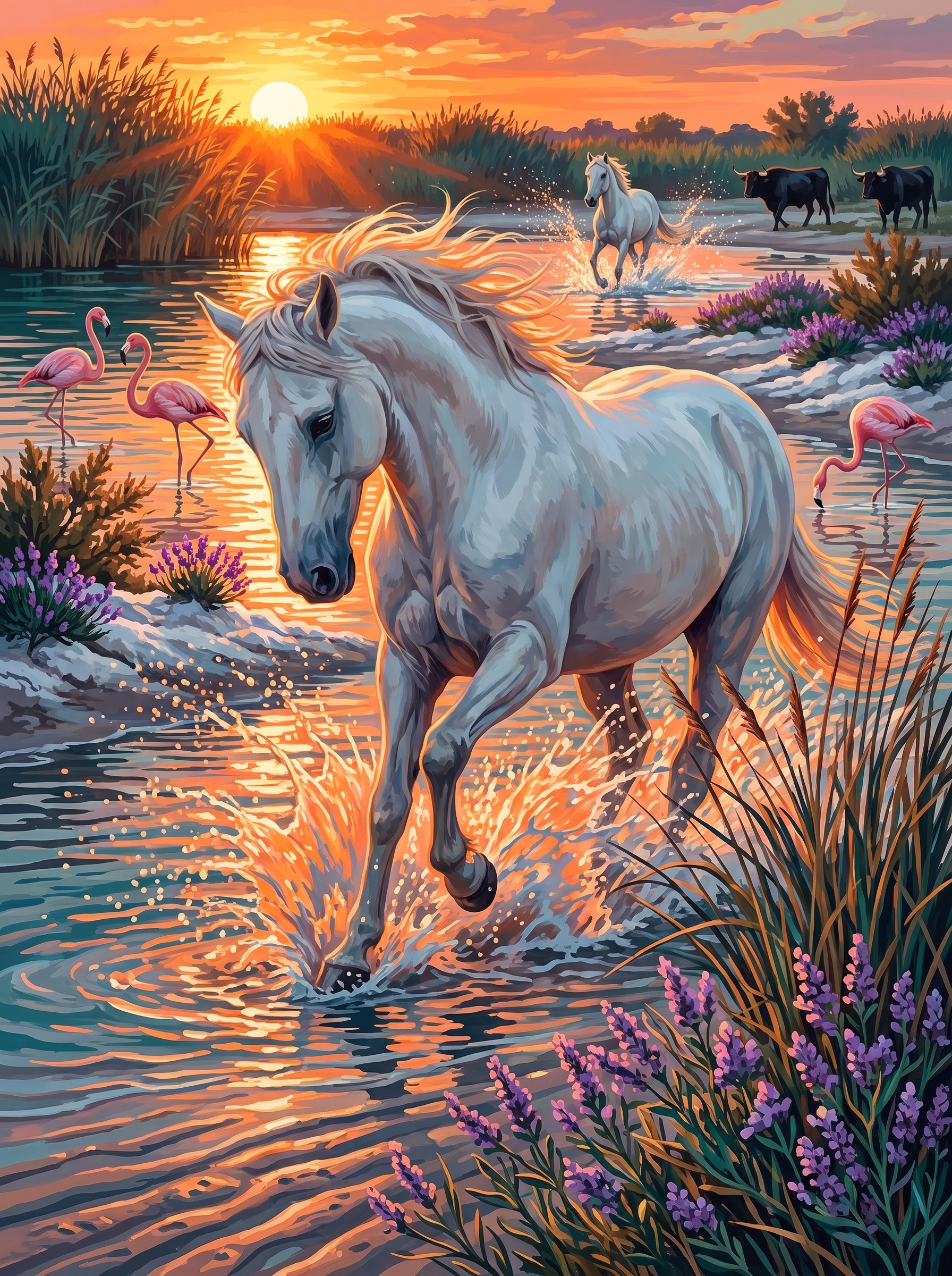 White Horse, Wild Water