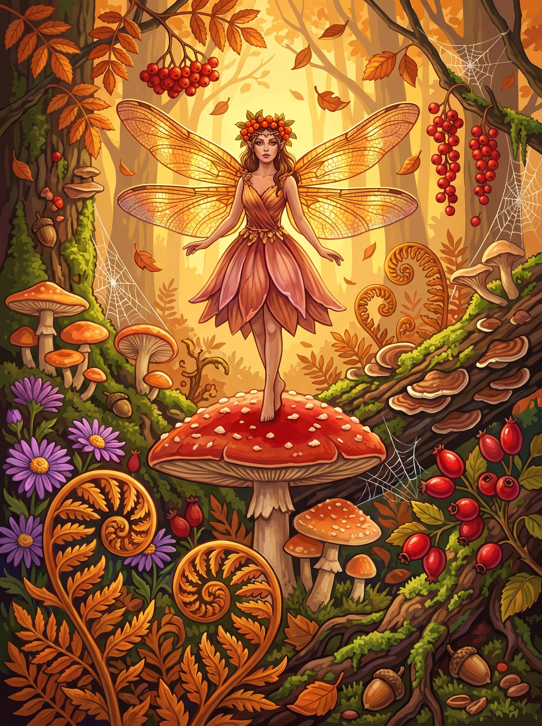 The Fairy on the Toadstool