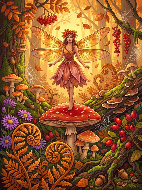 The Fairy on the Toadstool