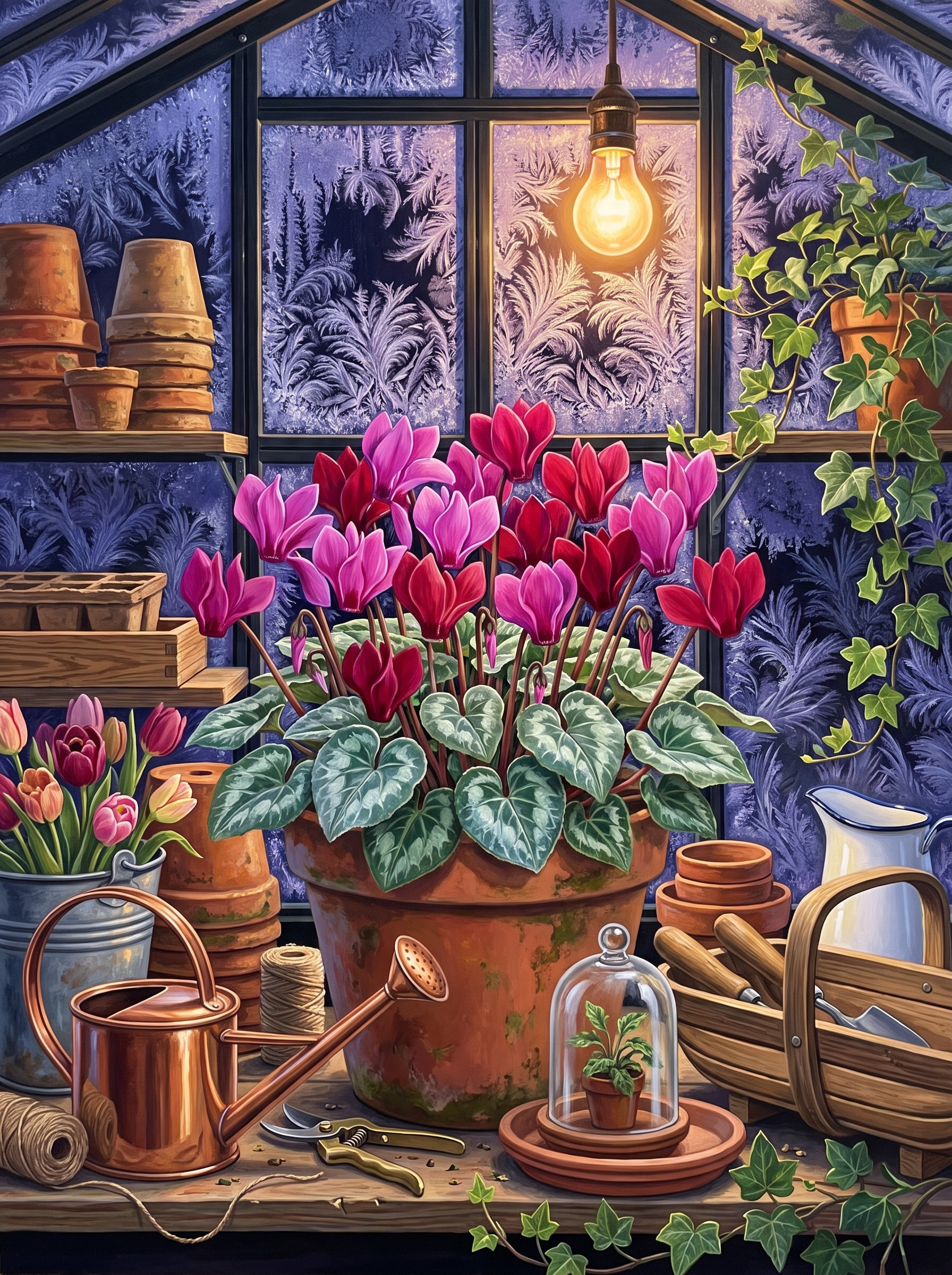 Cyclamen Against the Frost