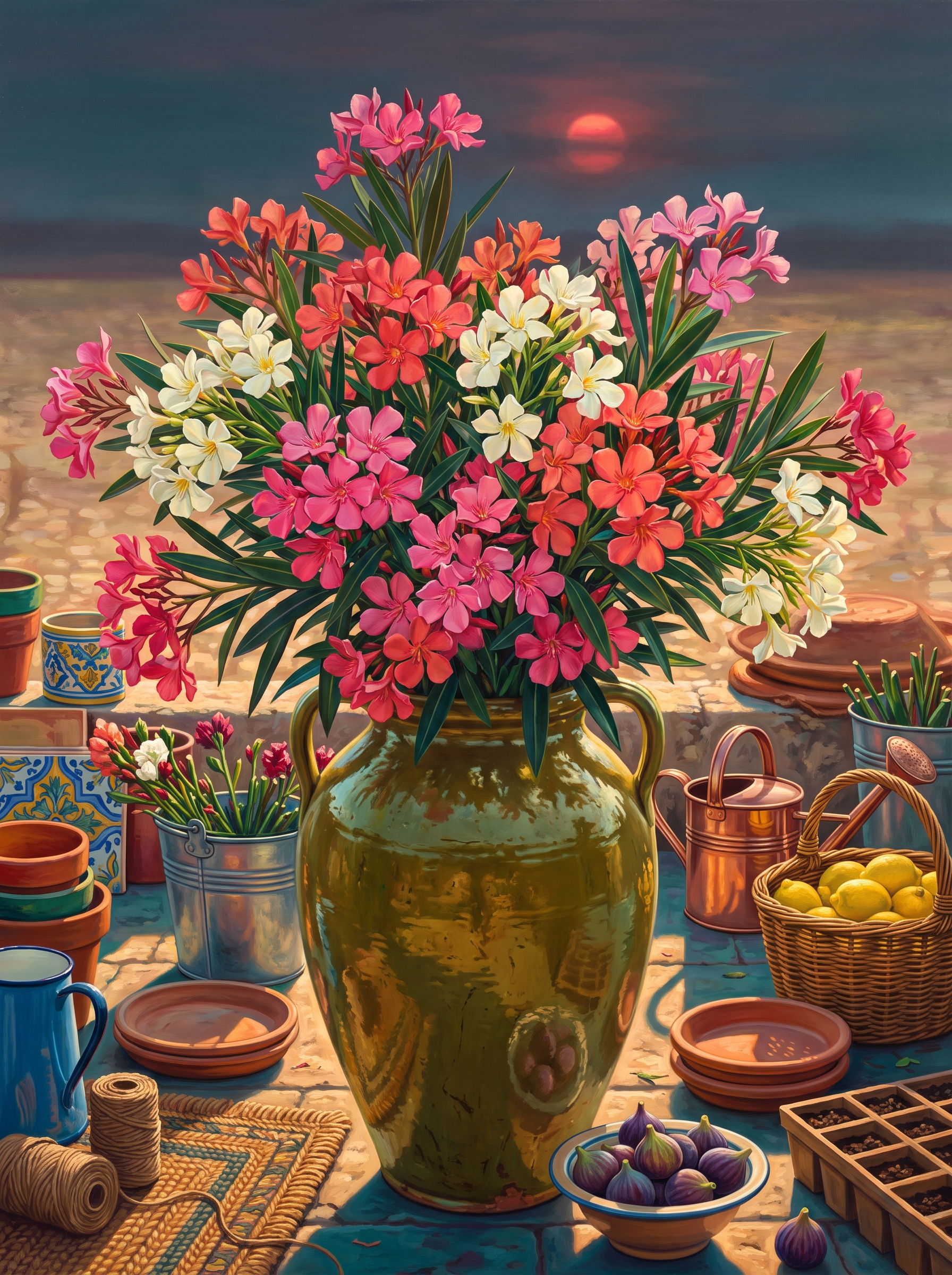 Oleander and the Summer Haze