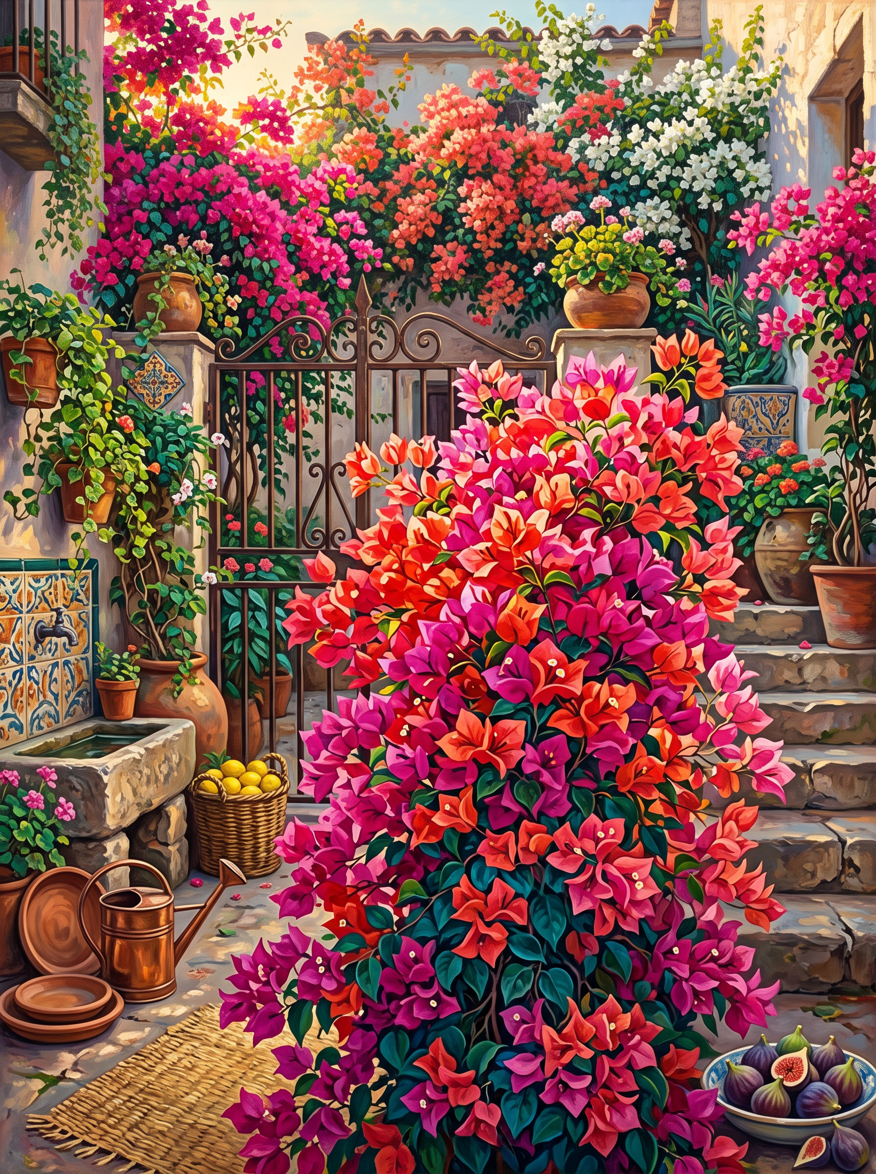 Bougainvillea in Evening Gold