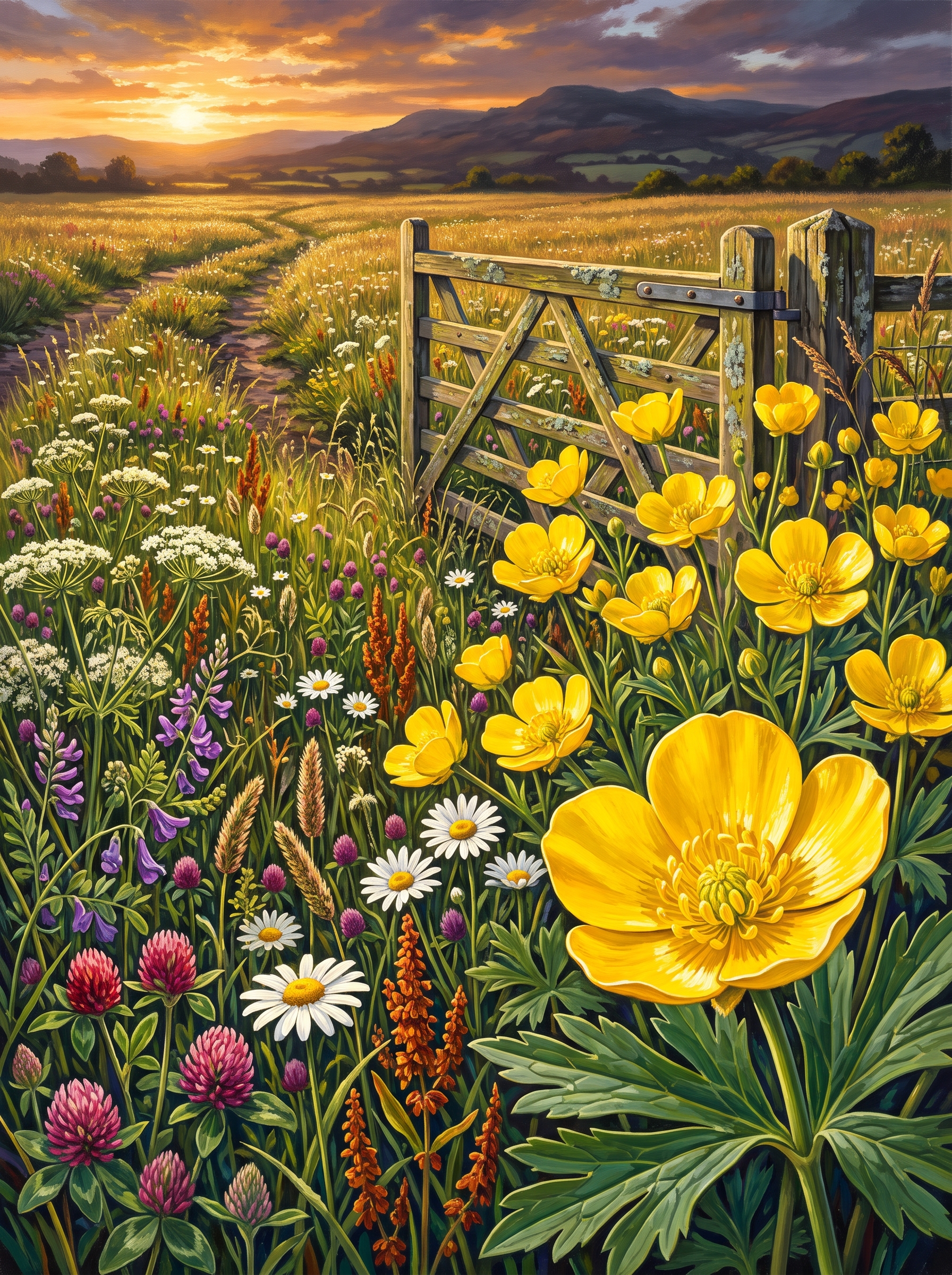 Buttercups Full of Sunlight
