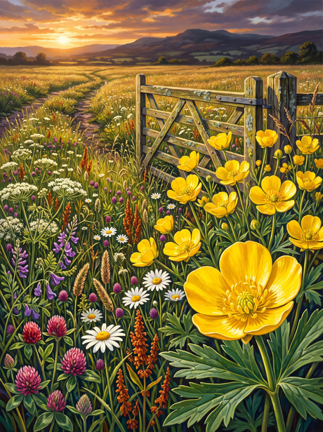 Buttercups Full of Sunlight