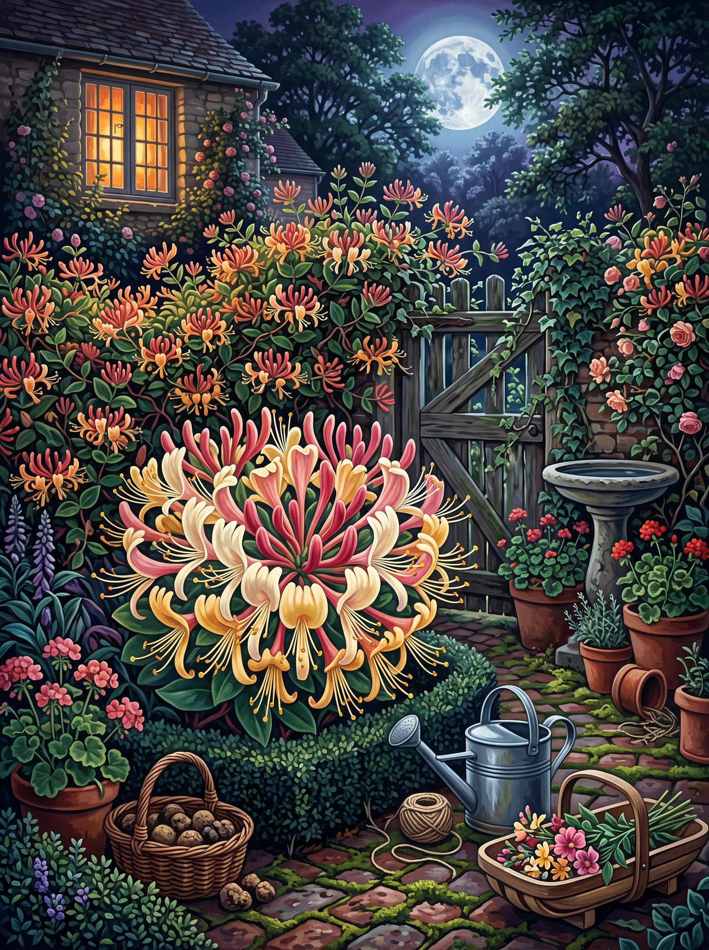 Honeysuckle on a Warm Night