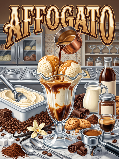 Affogato in the Gelateria Kitchen