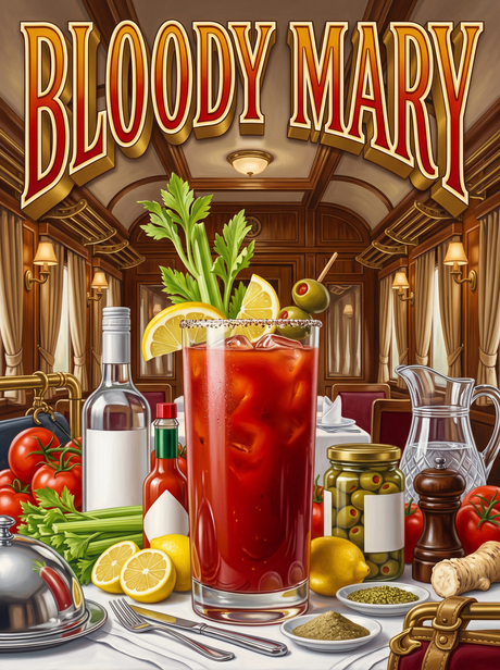 Bloody Mary in the Dining Car