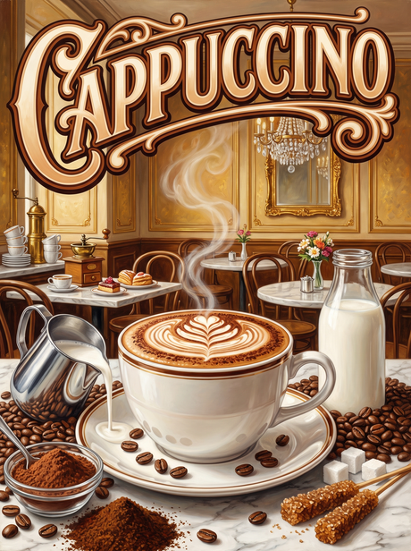 Cappuccino in the Grand Salon