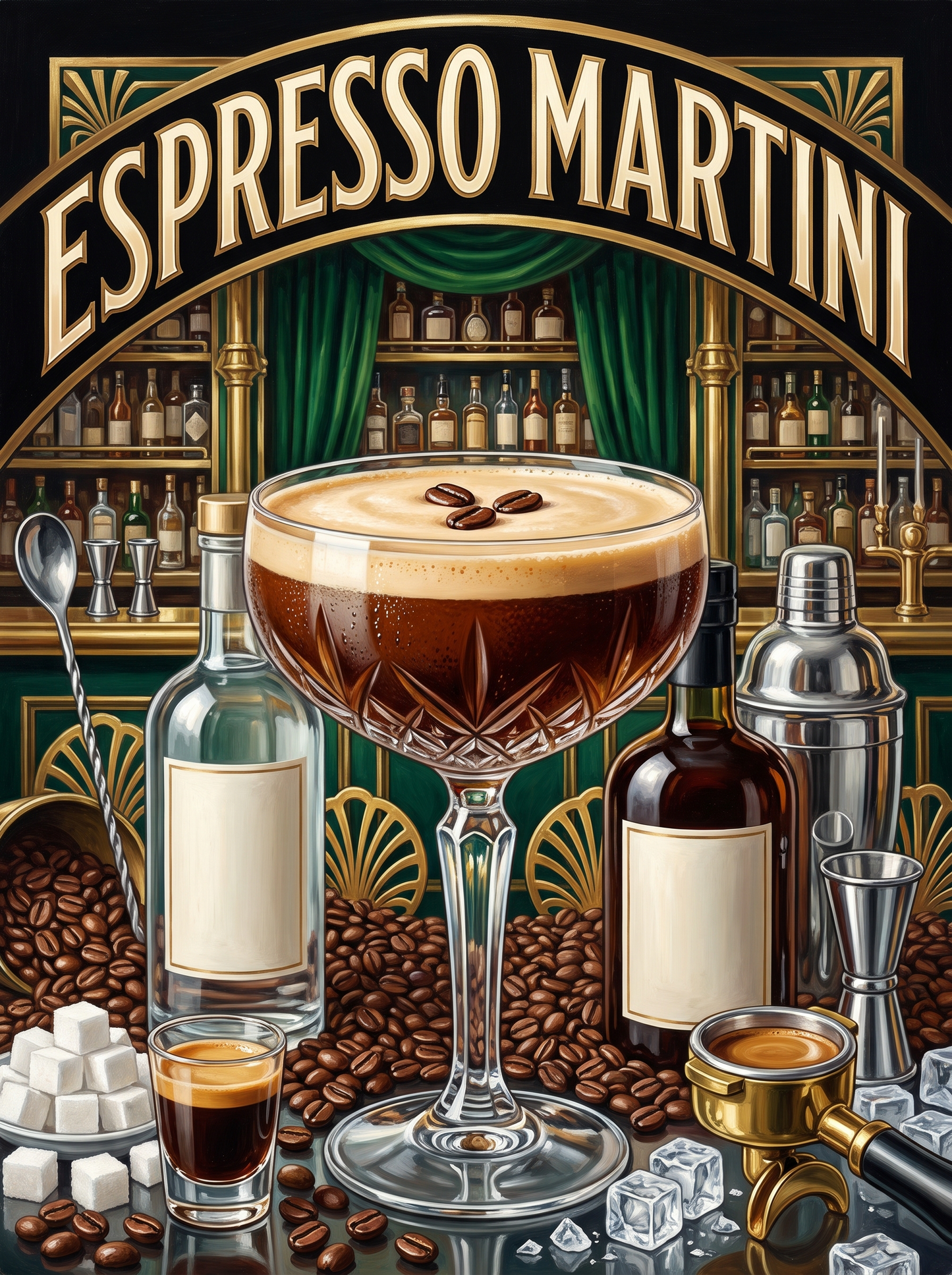 Espresso Martini at the Deco Bar