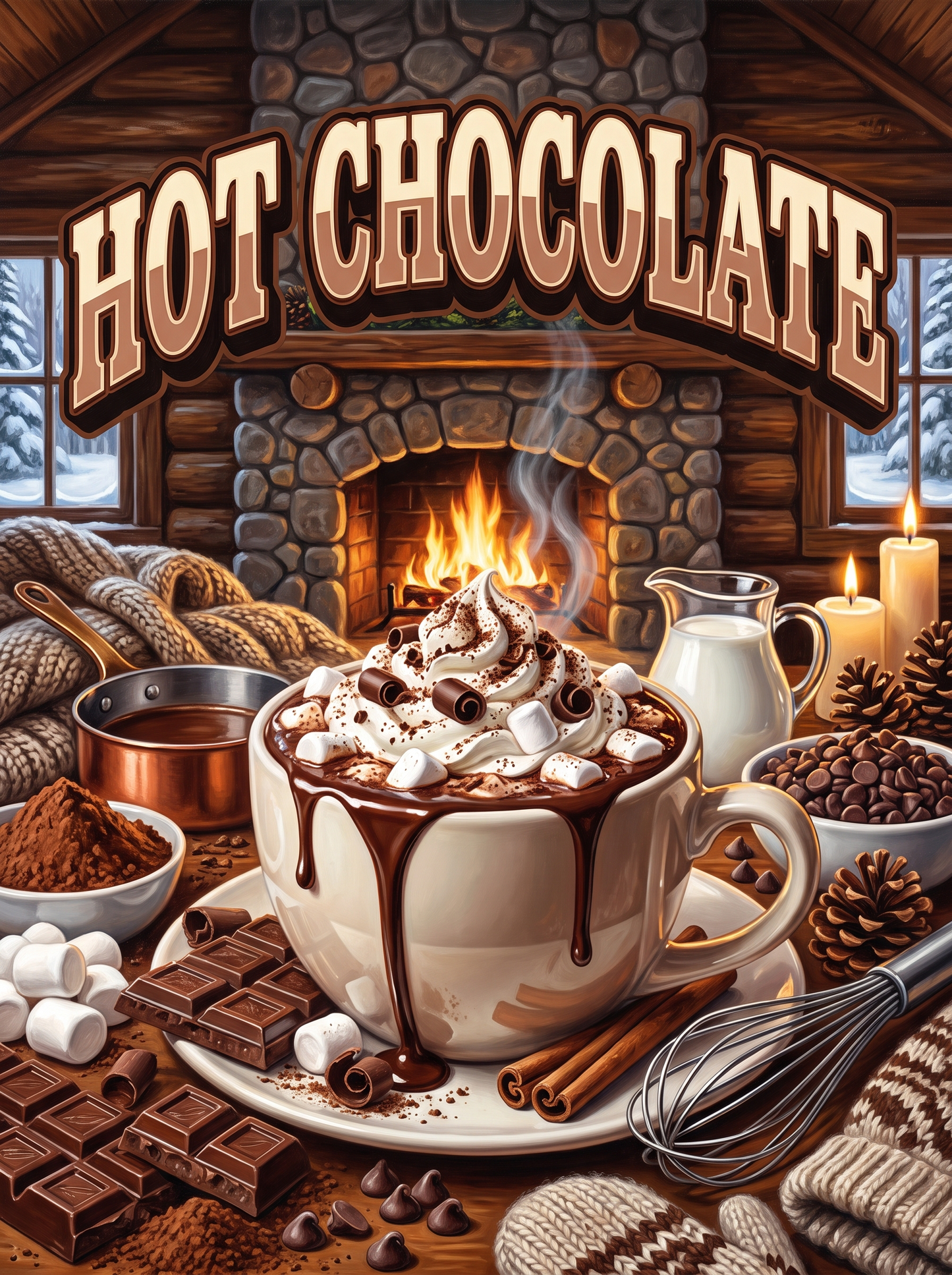 Hot Chocolate by the Fireside