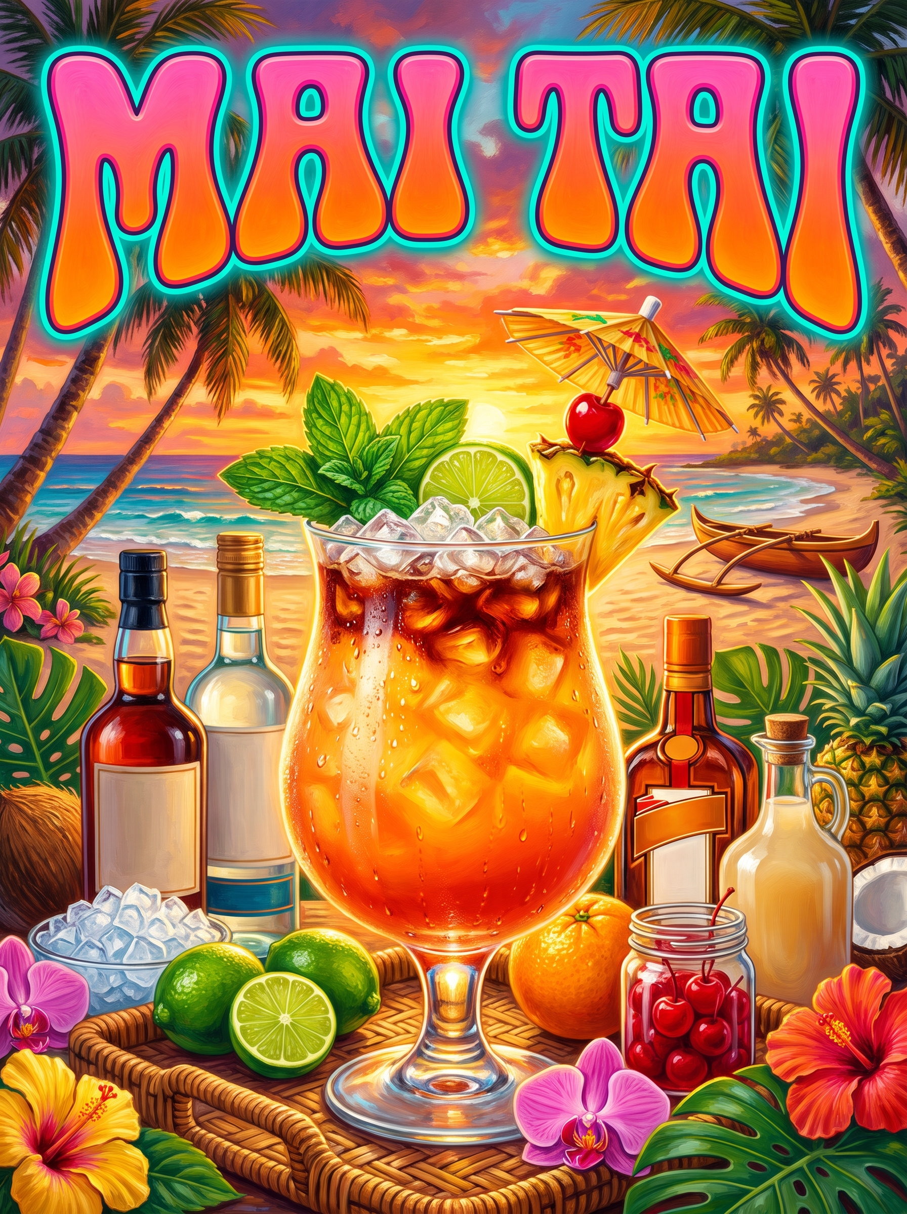Mai Tai at Sunset Beach
