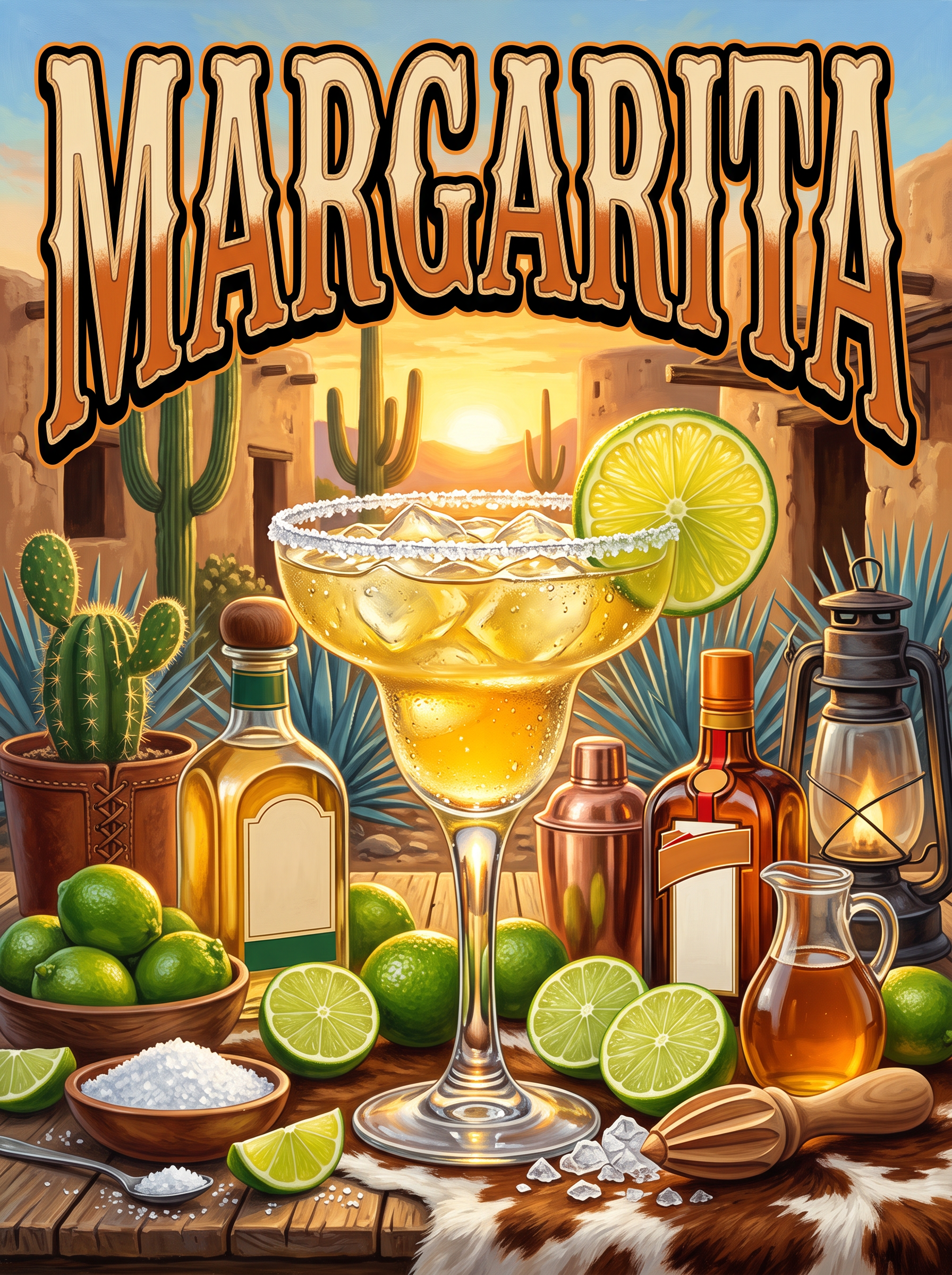 Margarita in the Agave Desert