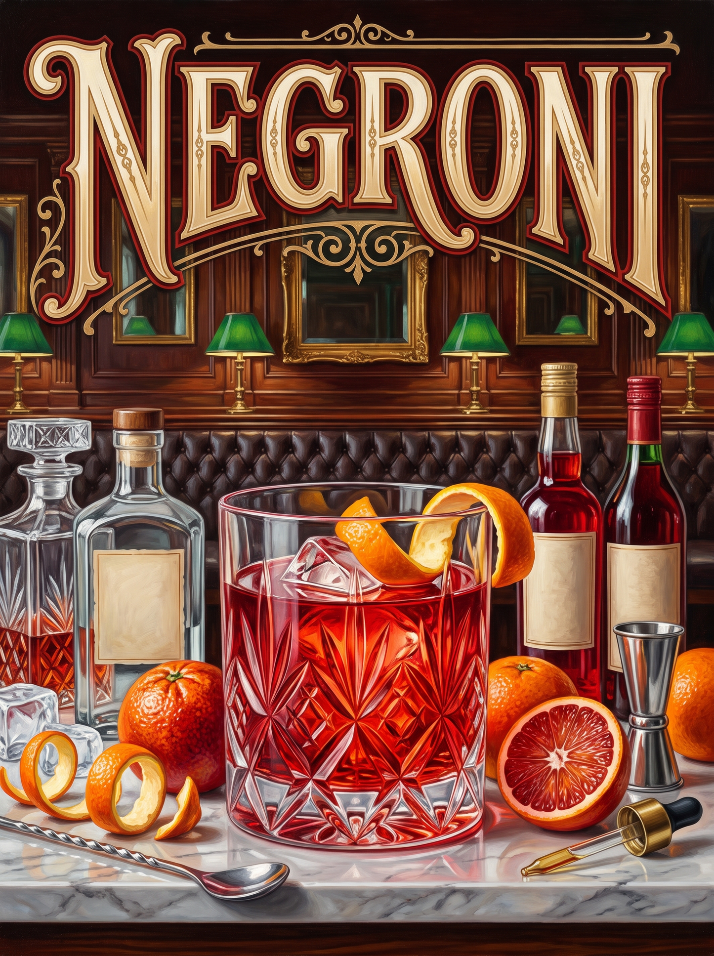 Negroni at the Gentlemen's Bar