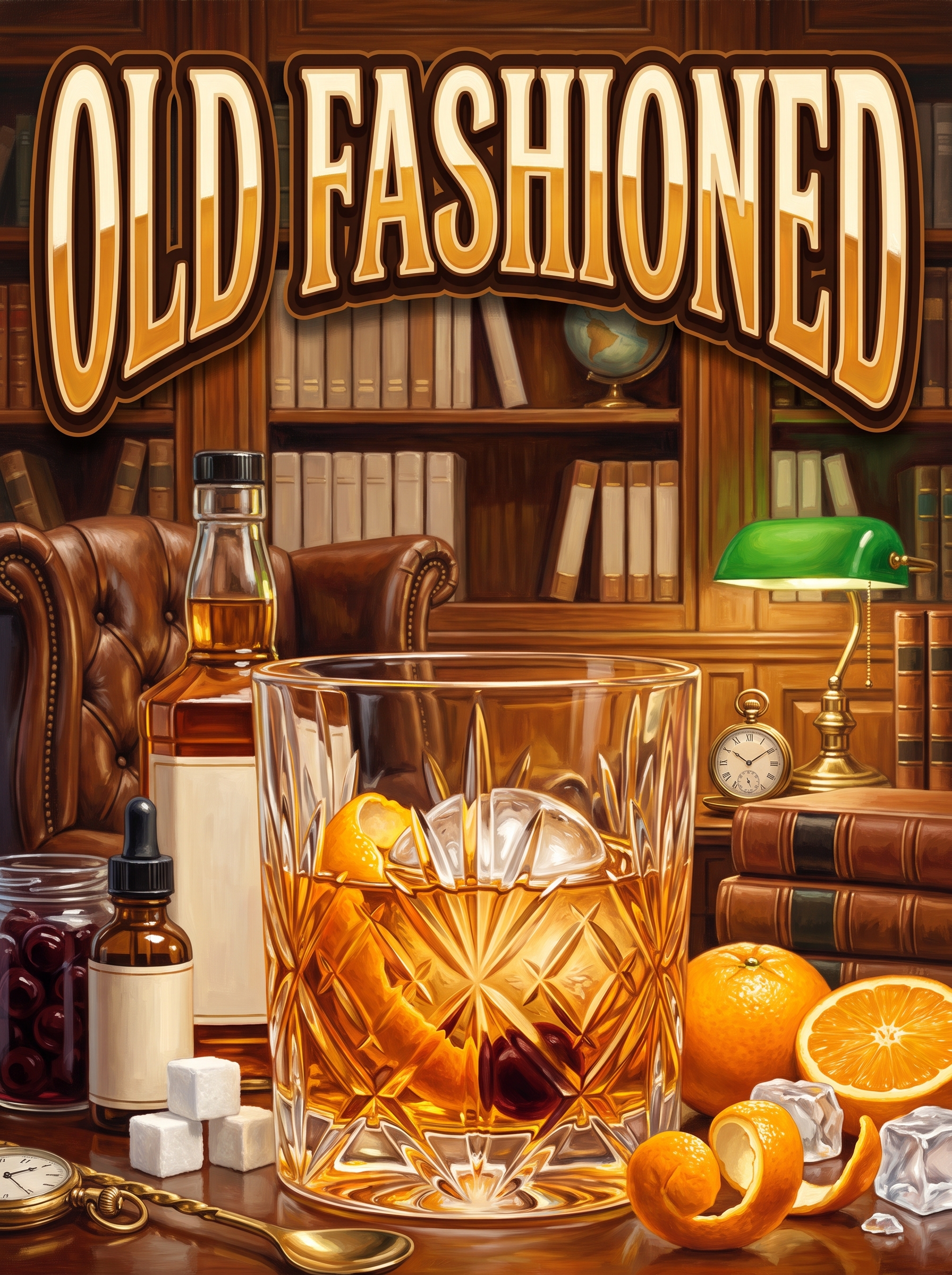 Old Fashioned in the Library
