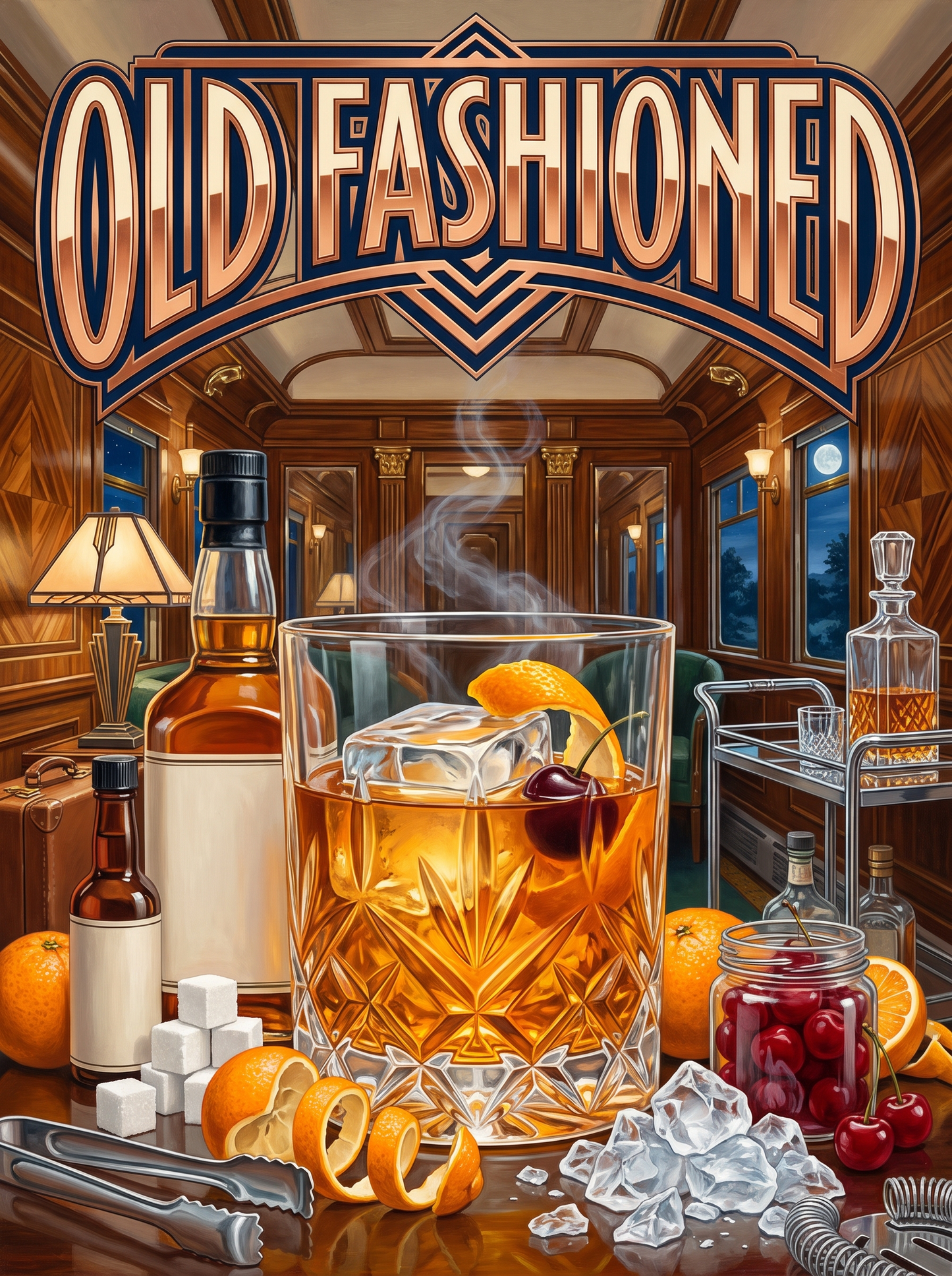 Old Fashioned in the Pullman Carriage