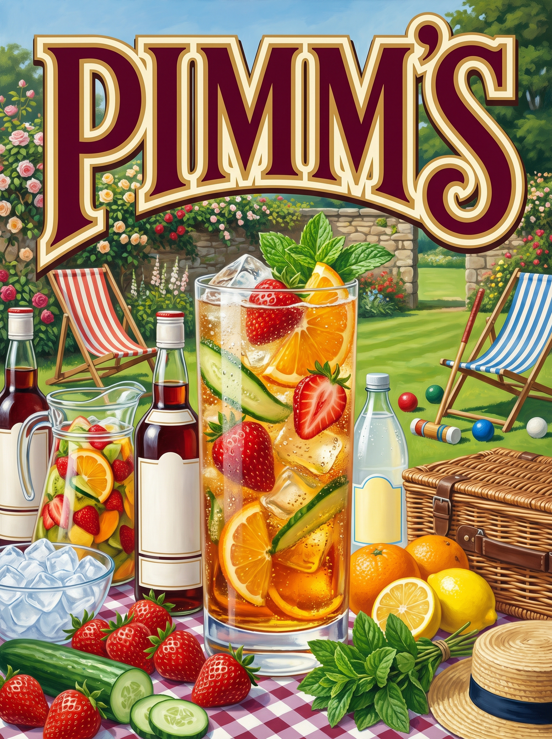 Pimm's at the Garden Party