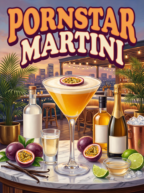 Pornstar Martini on the Rooftop