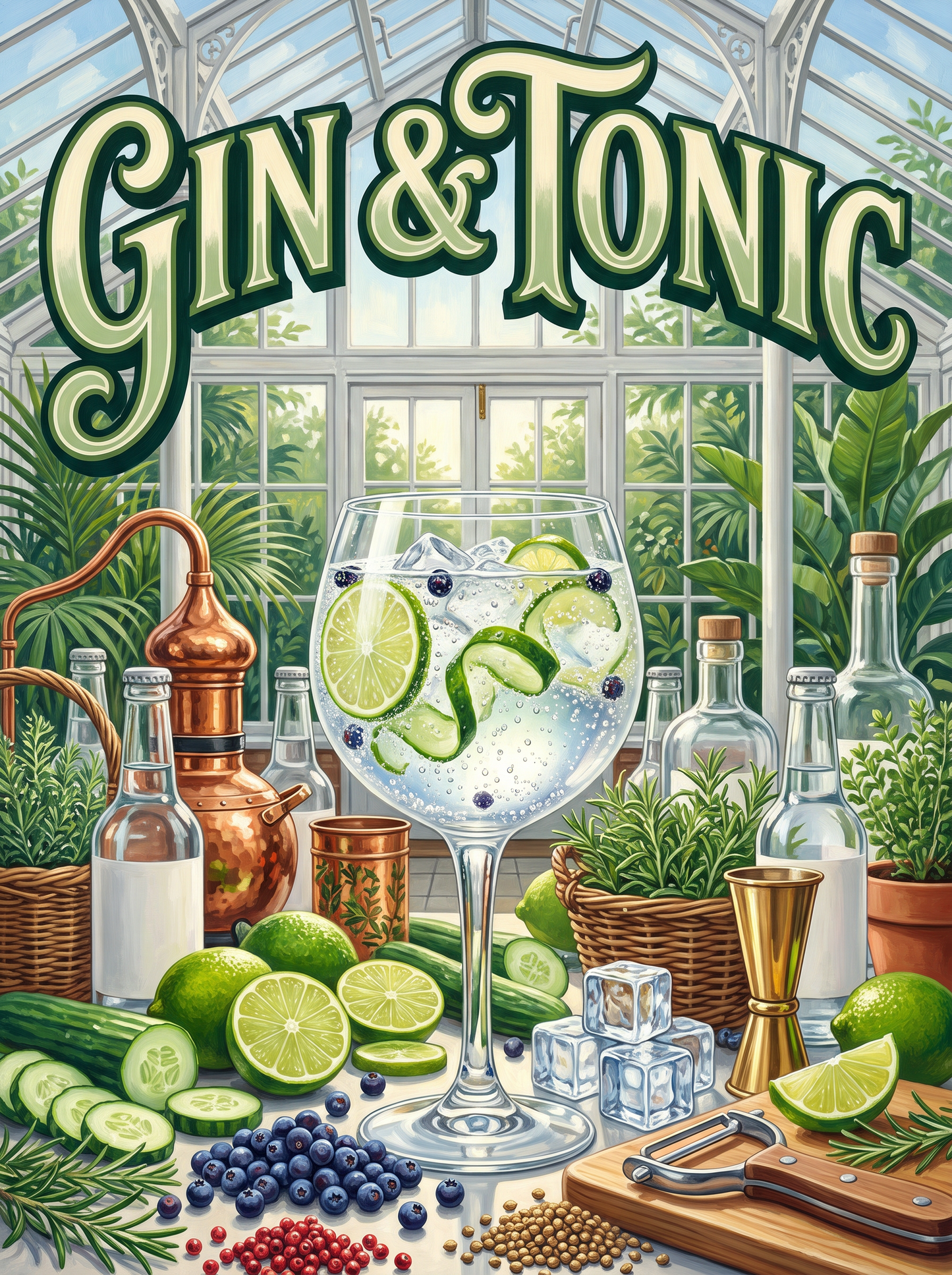 Gin and Tonic in the Glasshouse