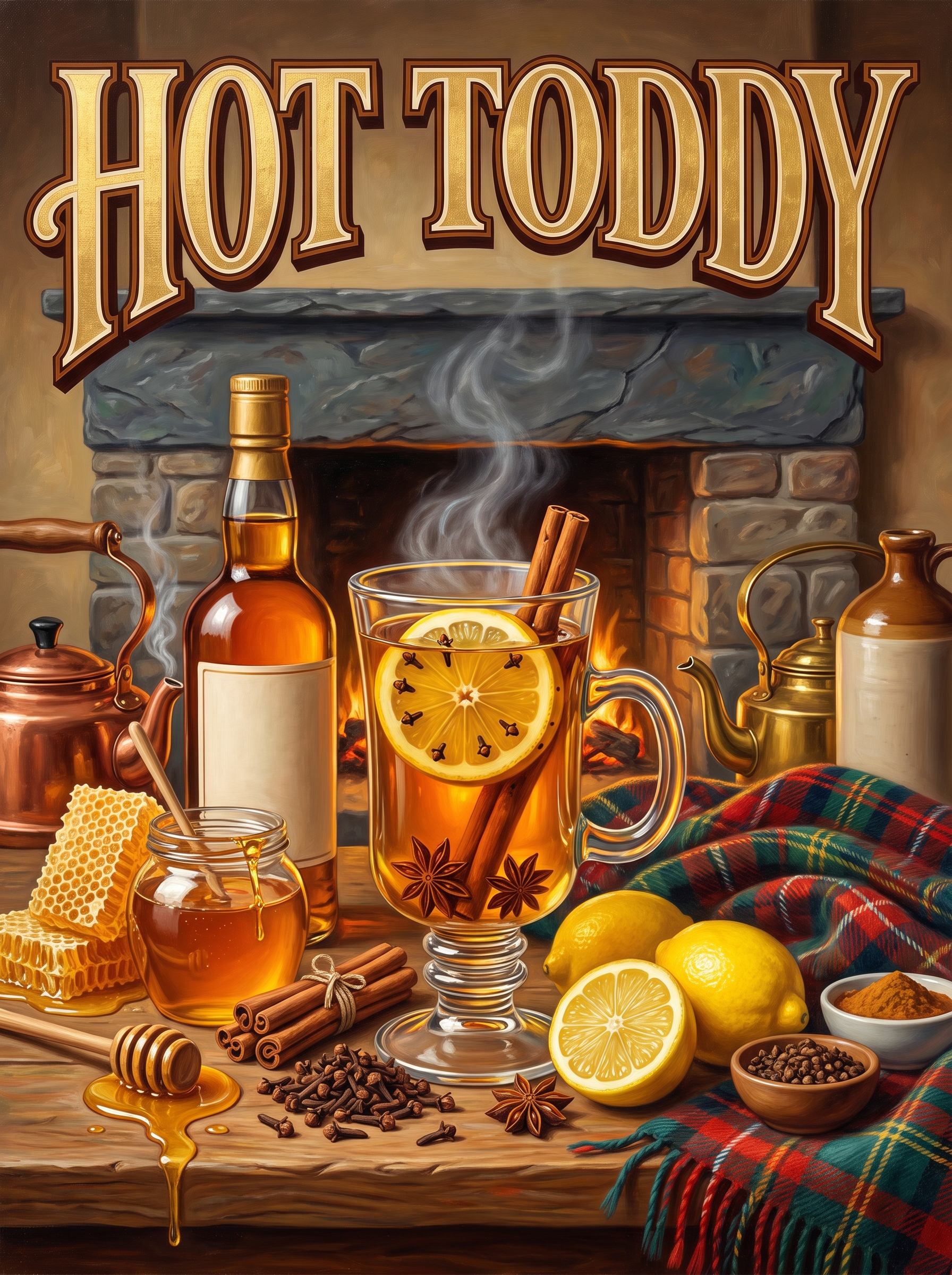 Hot Toddy by the Hearth