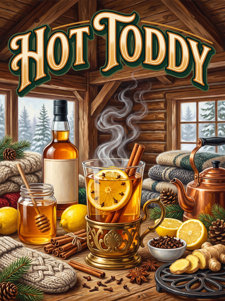 Hot Toddy in the Log Cabin