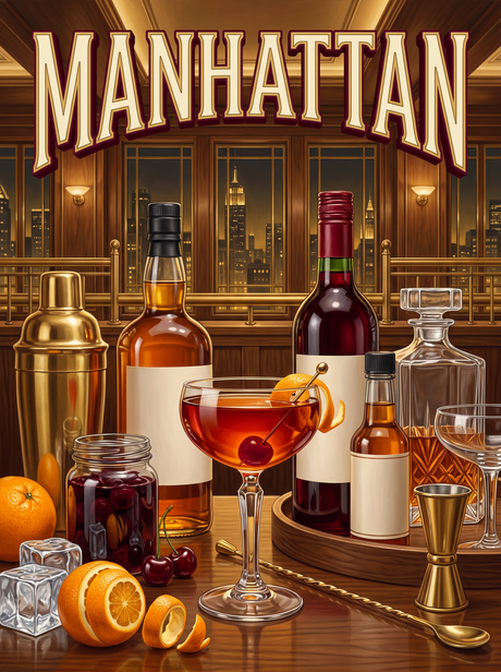 Manhattan Behind the Bar