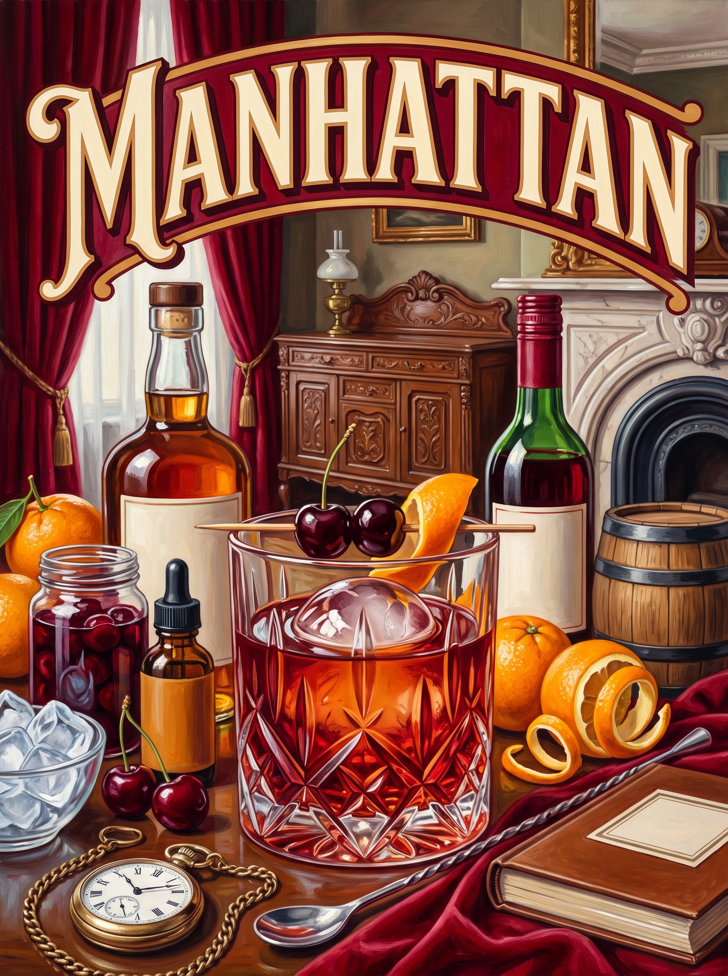 Manhattan in the Velvet Parlour