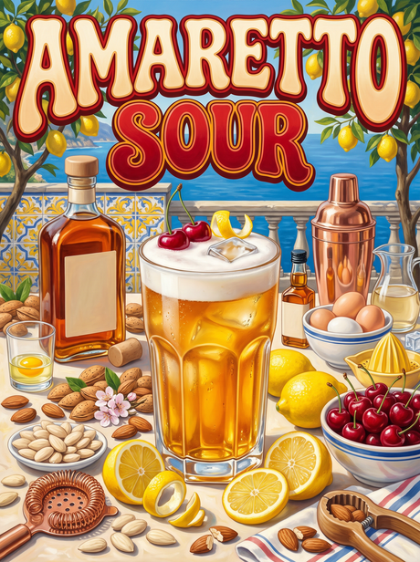 Amaretto Sour on the Amalfi Coast