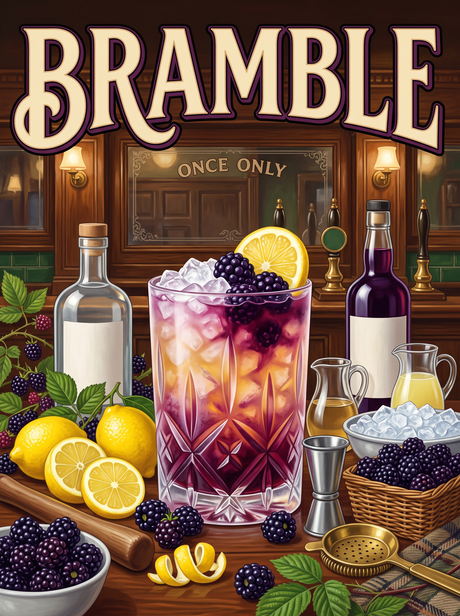 Bramble in the Old Pub