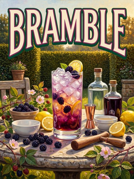 Bramble in the Hedgerow