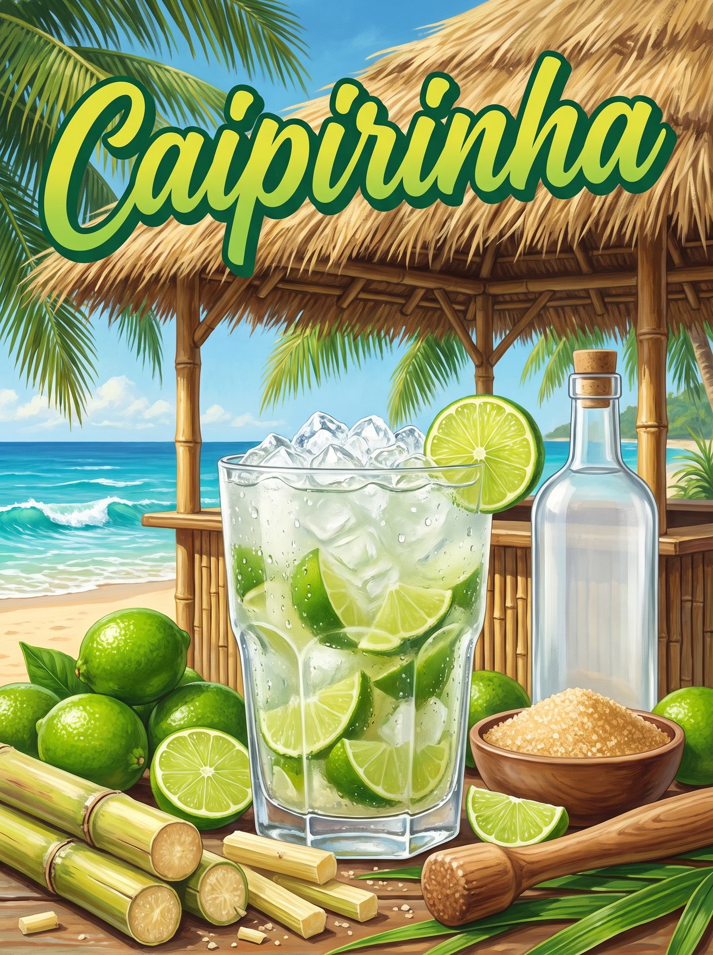 Caipirinha at the Beach Bar