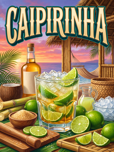 Caipirinha Among the Sugarcane