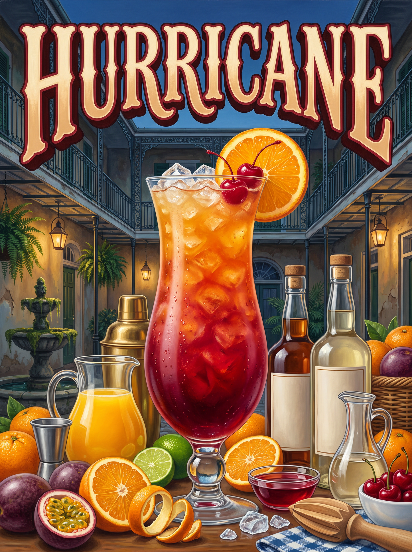 Hurricane by the Fountain