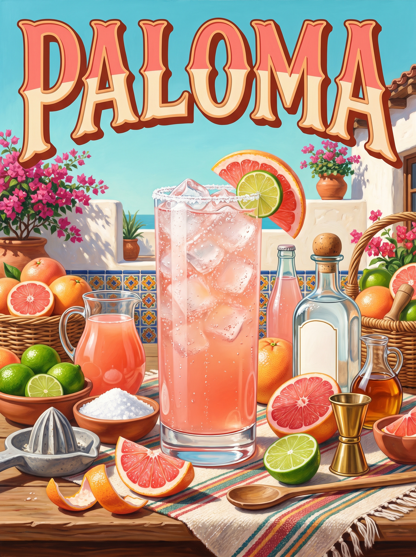 Paloma on the Terrace