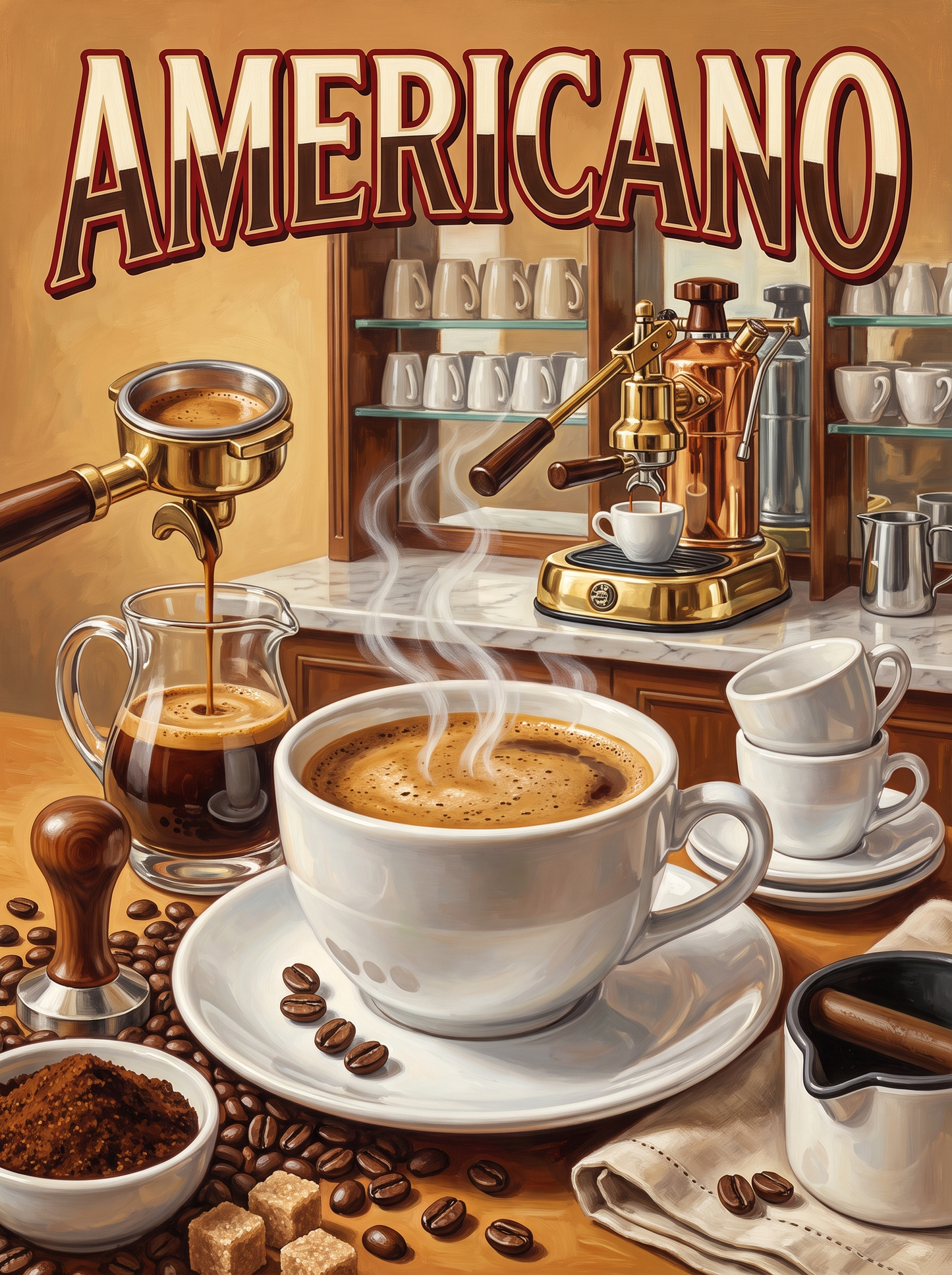 Americano at the Espresso Bar