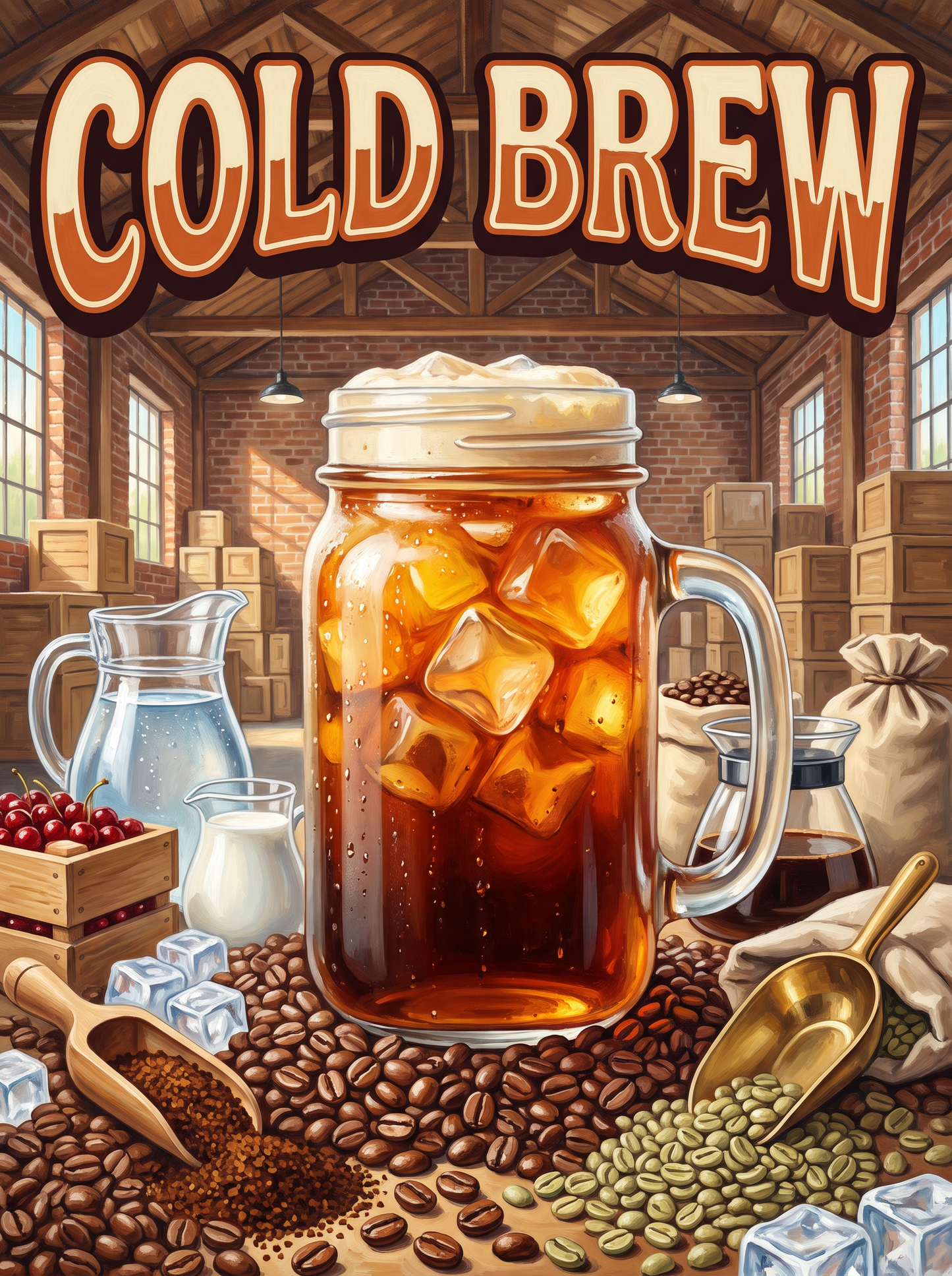 Cold Brew in the Warehouse