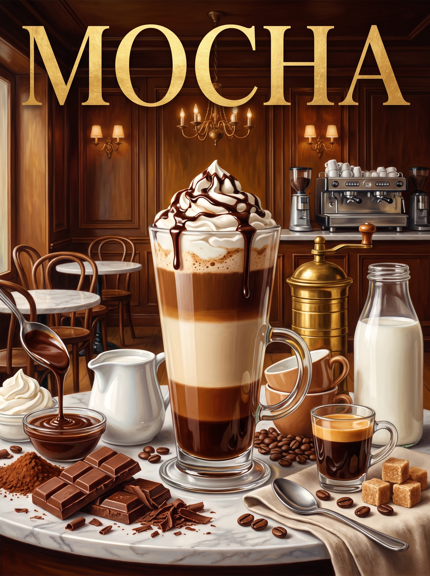 Mocha in the Grand Café