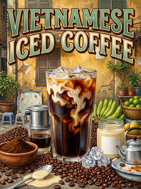 Vietnamese Iced Coffee in Hanoi