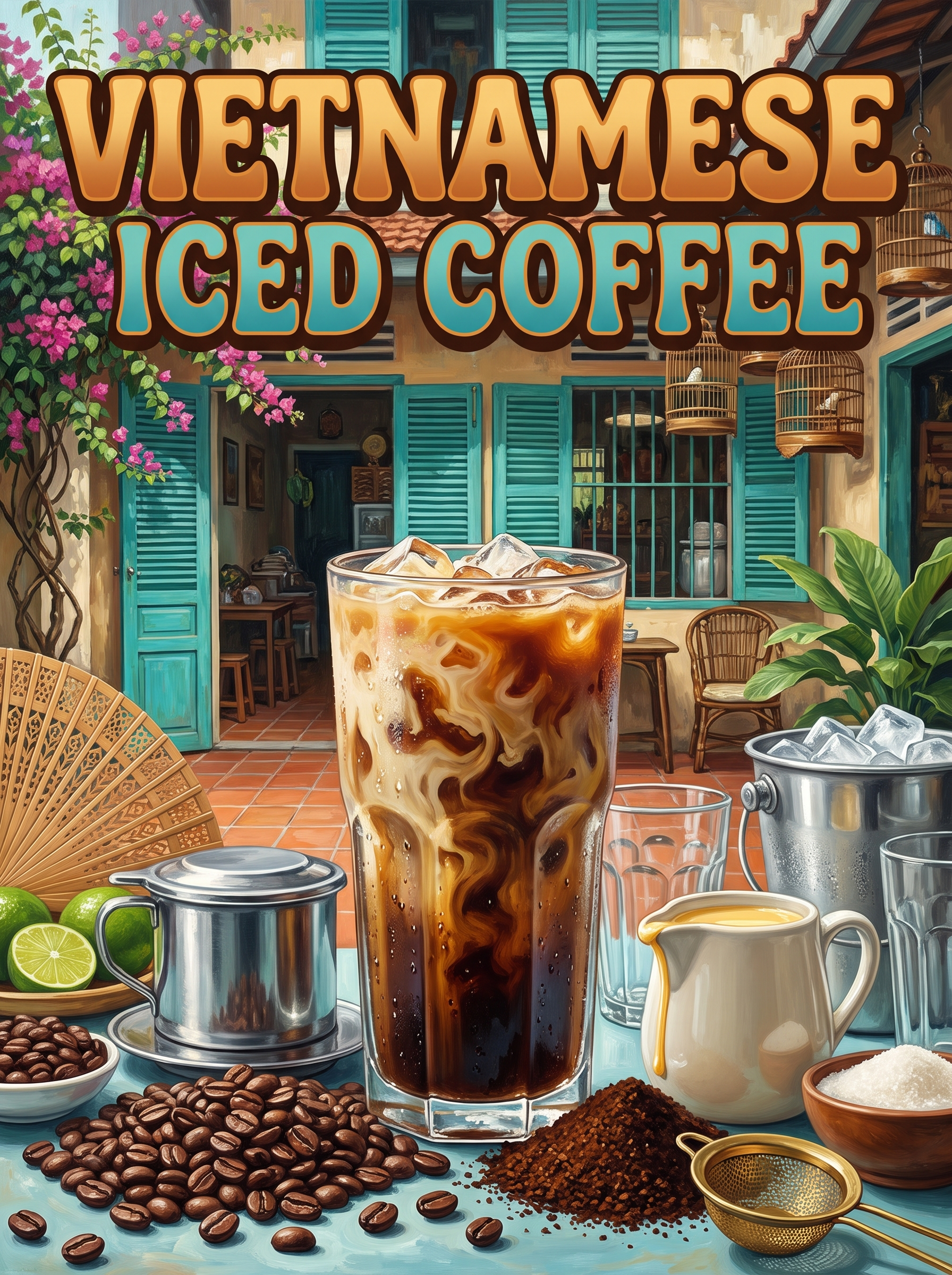 Vietnamese Iced Coffee in Hoi An