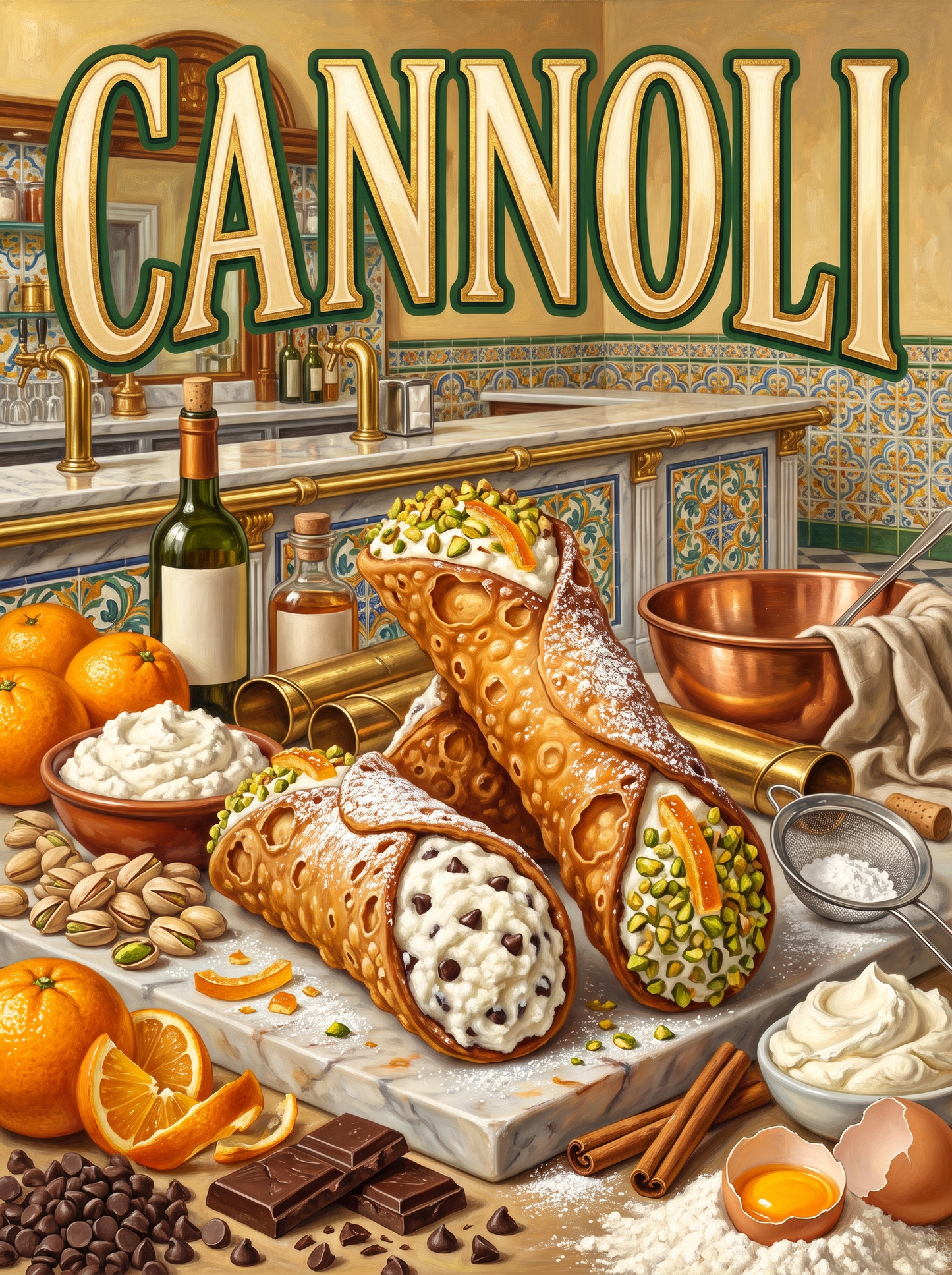 Cannoli in Sicily